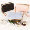 Rain Silk Bronzing XINGX Octagonal Bag Cosmetics Storage Bag Zipper Wash Bag Portable Cosmetic Bag