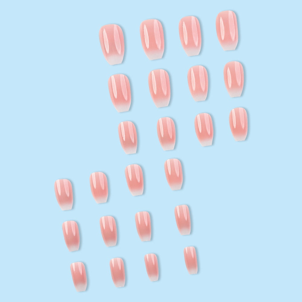 Simple Gradient Fake Nail Patch