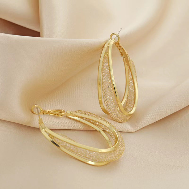 Fashionable All-matching Ins Style Earrings