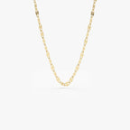 Women's Delicate Lip Chain Necklace