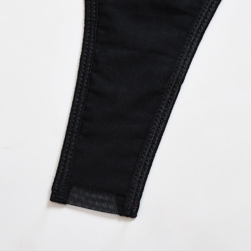 Sexy Butterfly Hollow Split Bikini Two-piece Set