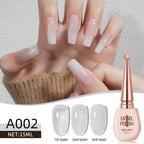UV Polish Ice Transparent Jelly Ice Suit Transparent Color