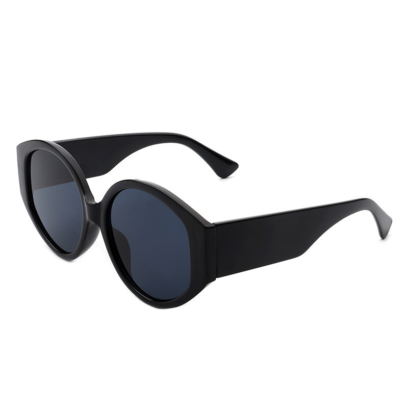 Fashion Round Frame Colorful Sunglasses