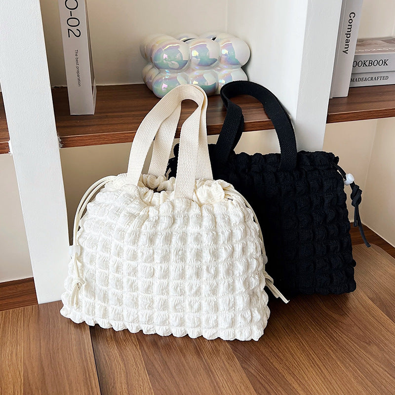 South Korea Pleated Cloud Bag Down Cotton Bubble Chain