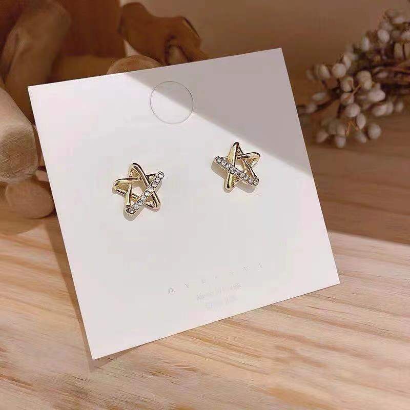 Small Exquisite Korean Earrings Cold Style