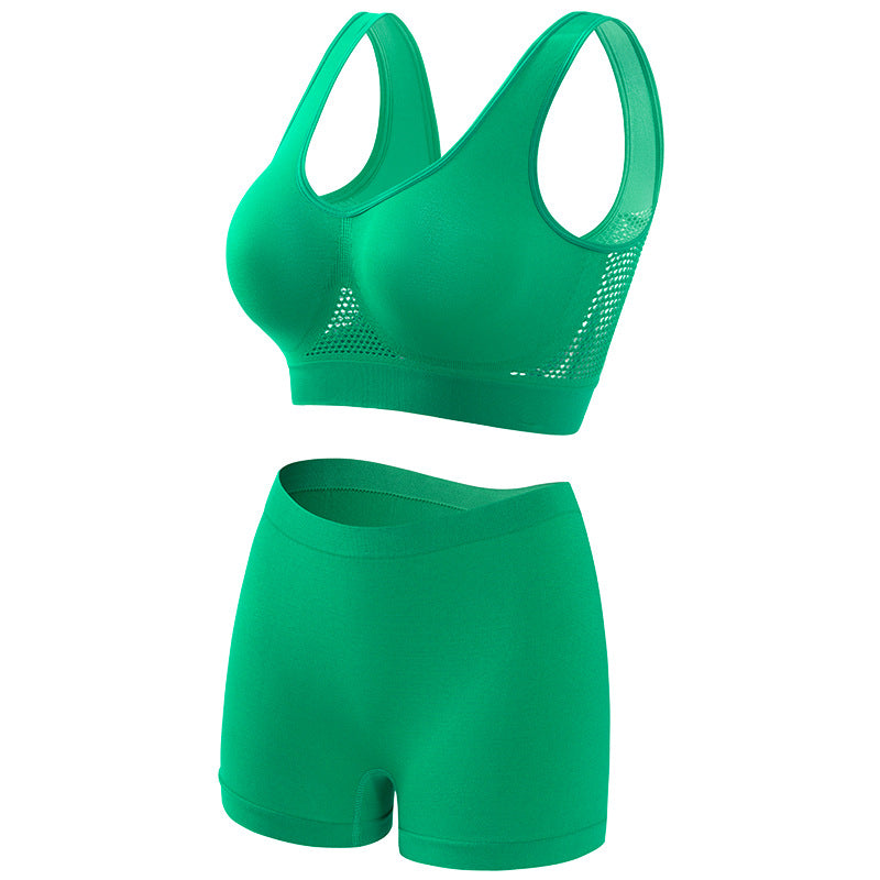 Underwear Women's Small Chest Push-up Running Fitness Jiamei