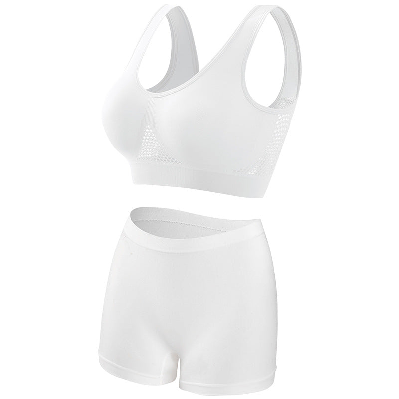 Underwear Women's Small Chest Push-up Running Fitness Jiamei