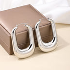 Creative U-shaped Irregular Exaggerated Temperamental Vintage Earrings