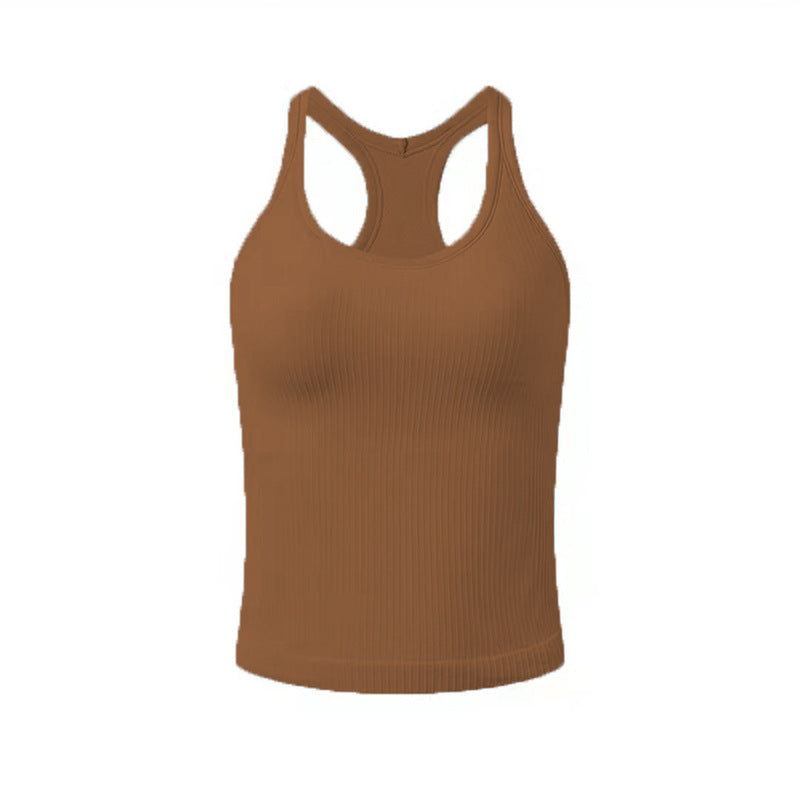 Women's Fashion I-shaped Yoga Clothes Thread Breathable Vest