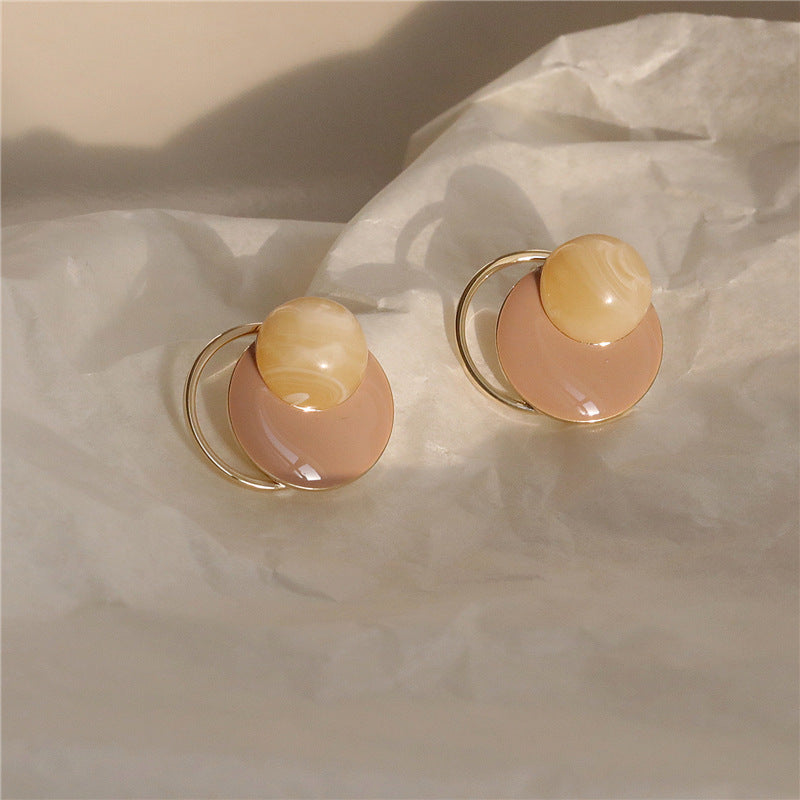 Small Exquisite Korean Earrings Cold Style