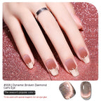 Gel Nail Polish White Cat Eyes Phototherapy Plastic