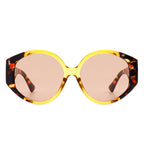 Fashion Round Frame Colorful Sunglasses