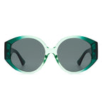 Fashion Round Frame Colorful Sunglasses