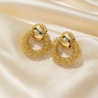 Fashion Trendy Earrings Refined And Simple Creative Women