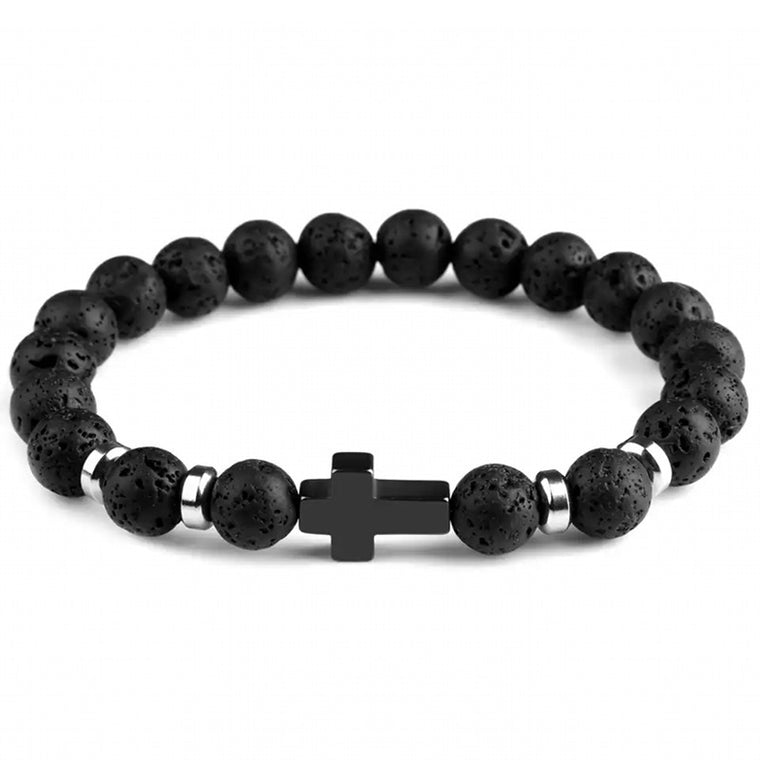 Yoga Volcanic Rock Beads Bracelet